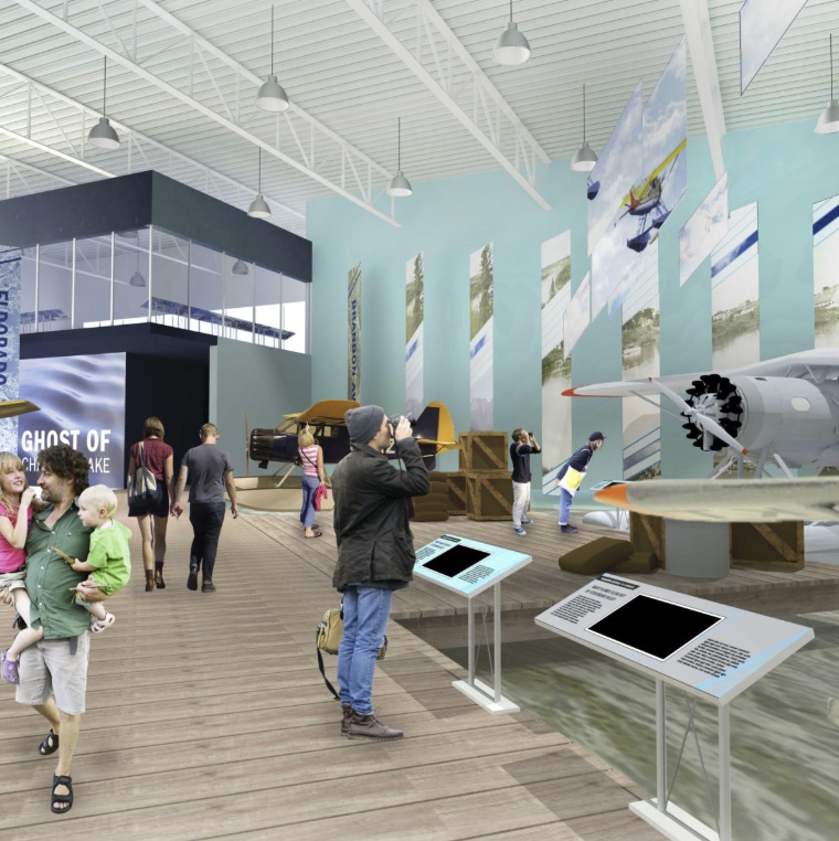 Royal Aviation Museum of Canada — interior view